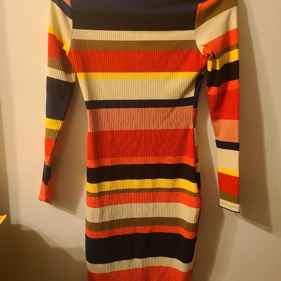 Anthropologie Women's Tracy Reese Striped Column B - Picture 10 of 11